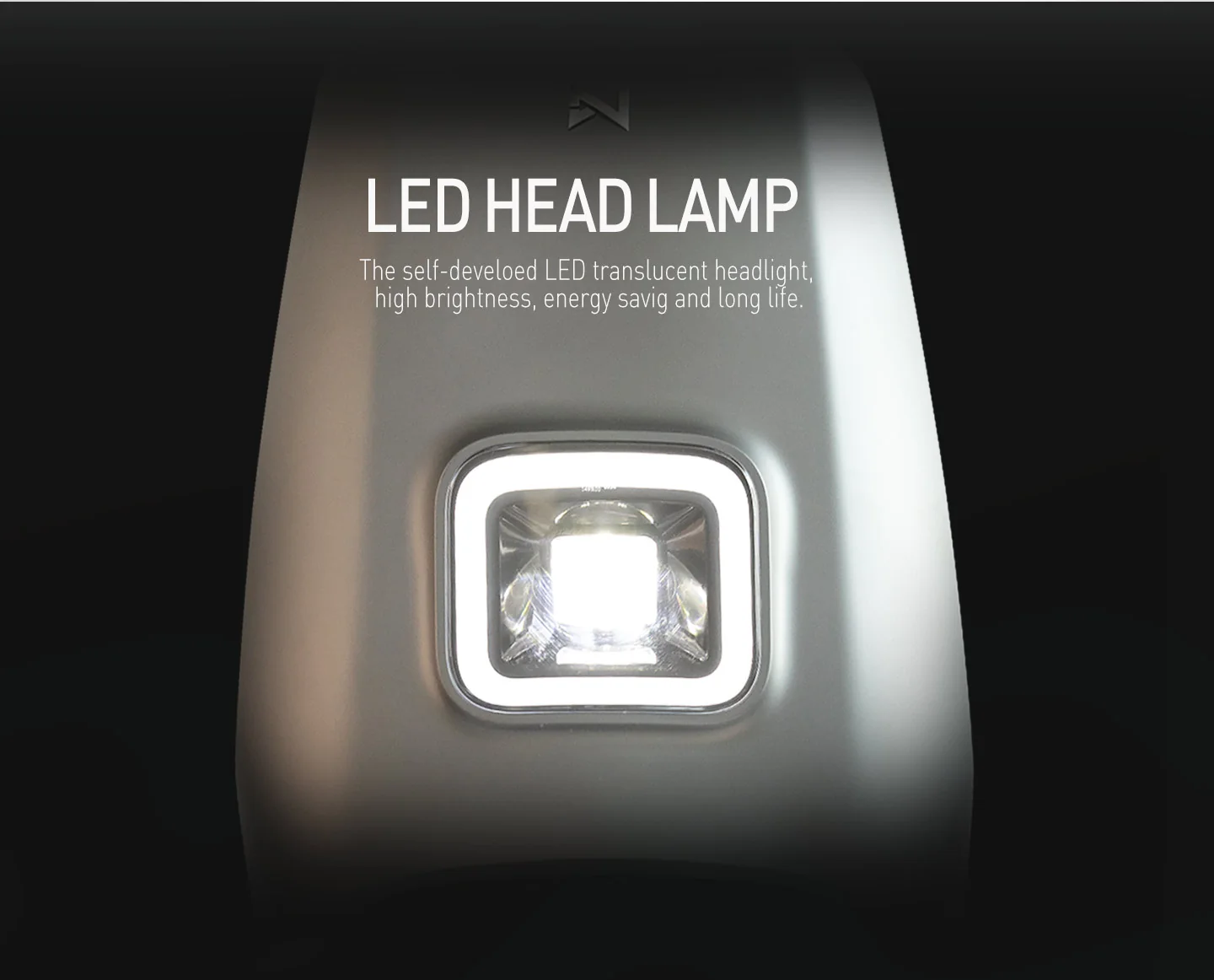 LED-Frontscheinwerfer des E1