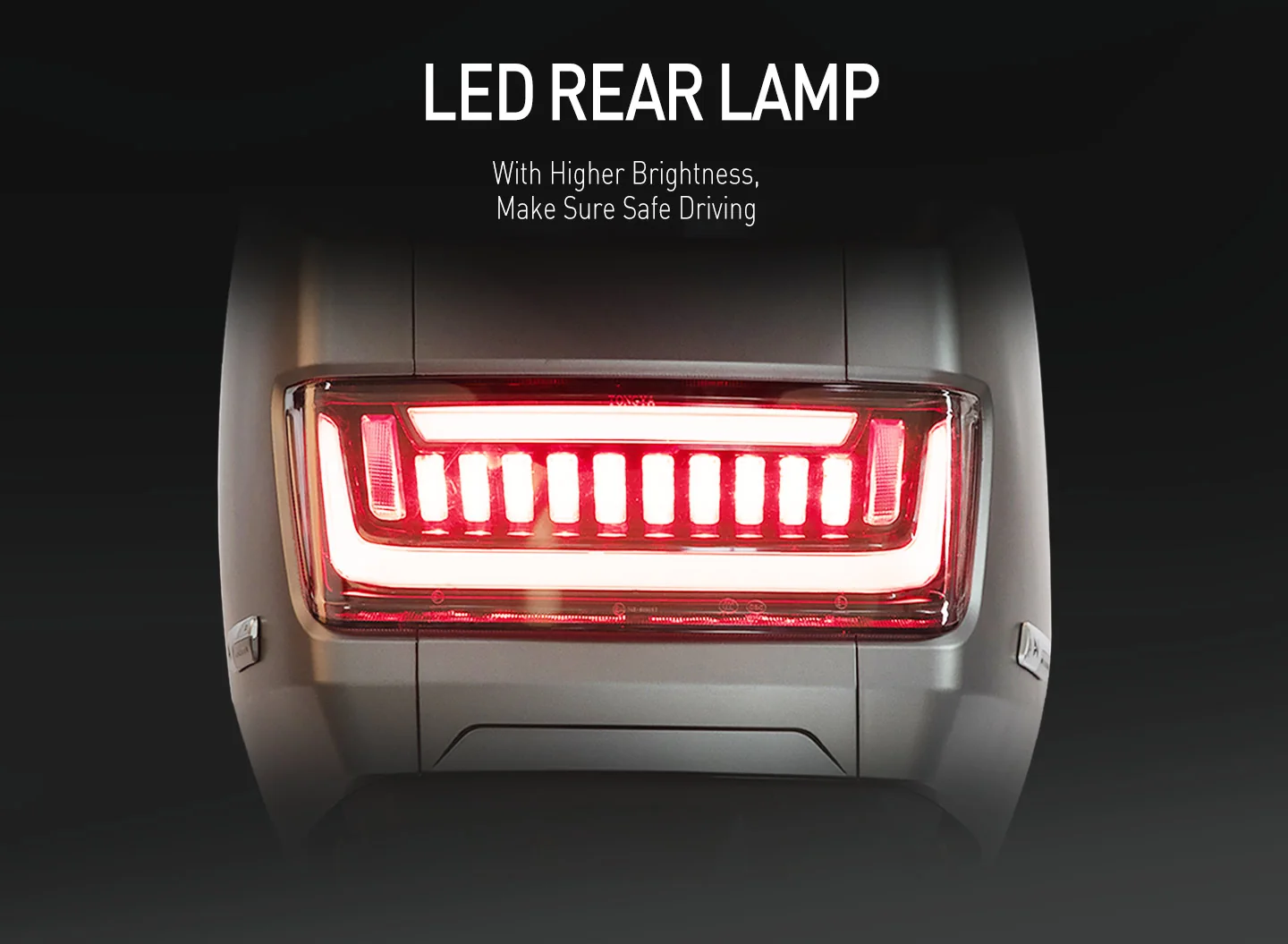 LED-Rücklicht des E1